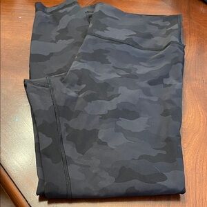 Lululemon Black Camo leggings